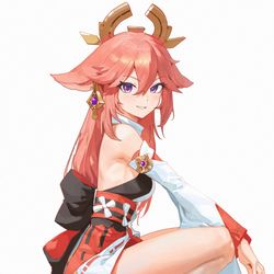 This is a pixiv picture whose title is 练习.