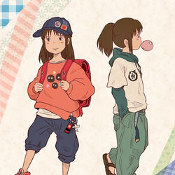 This is a pixiv picture whose title is ボーイッシュな千尋ちゃん詰め合わせ★☆.