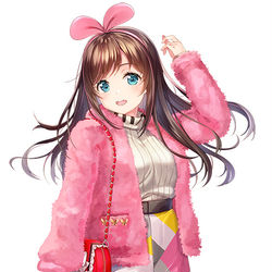 This is a pixiv picture whose title is キズナアイ.