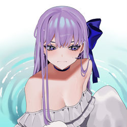 This is a pixiv picture whose title is 水着メルト.