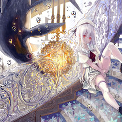 This is a pixiv picture whose title is 頭の中.