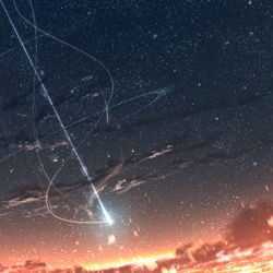 This is a pixiv picture whose title is 晨星.