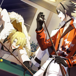 This is a pixiv picture whose title is Billiard.