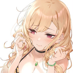 This is a pixiv picture whose title is 照れまりんちゃん.