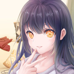This is a pixiv picture whose title is 自拍.