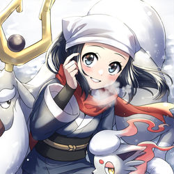 This is a pixiv picture whose title is LEGENDSアルセウス.