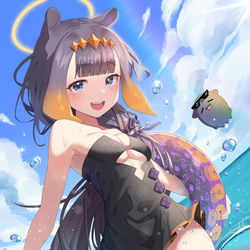 This is a pixiv picture whose title is Ninomae Ina’nis.
