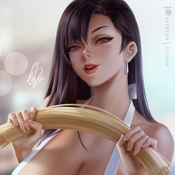 This is a pixiv picture whose title is Tifa / ティファ.