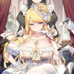 This is a pixiv picture whose title is npa.