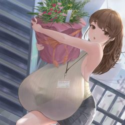 This is a pixiv picture whose title is 色々重いOLさん★.