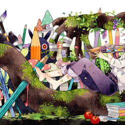 This is a pixiv picture whose title is 角.