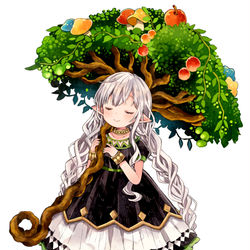 This is a pixiv picture whose title is 森の傘.