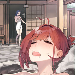 This is a pixiv picture whose title is 近視の姉＃41.