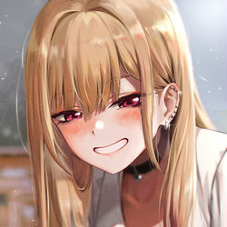 This is a pixiv picture whose title is 喜多川海夢.