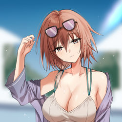This is a pixiv picture whose title is 美琴さん.