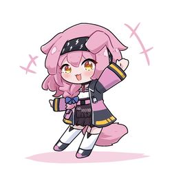 This is a pixiv picture whose title is Little Pink Cat || GoldenGlow.
