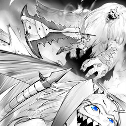 This is a pixiv picture whose title is MONSTER HUNTER KIRIN 9.