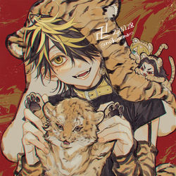 This is a pixiv picture whose title is 寅.