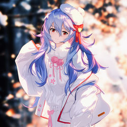 This is a pixiv picture whose title is Ayanami.