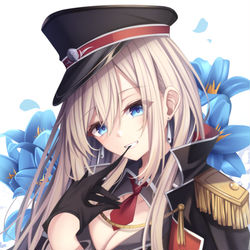 This is a pixiv picture whose title is 軍人さん.