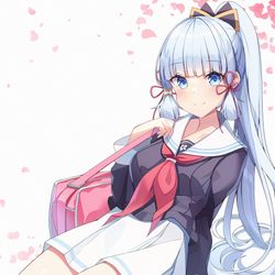 This is a pixiv picture whose title is ayaka.