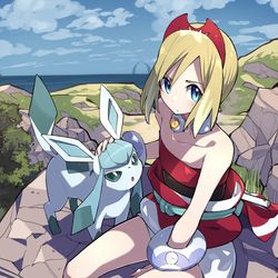 This is a pixiv picture whose title is カイとグレイシア.