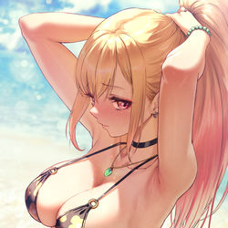 This is a pixiv picture whose title is あんまりジロジロ見ないで.