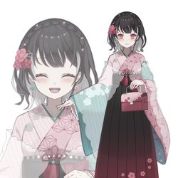 This is a pixiv picture whose title is vtuber立ち絵2.