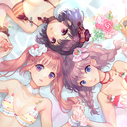 This is a pixiv picture whose title is Re:SweetsLingerie.