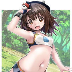 This is a pixiv picture whose title is ホップ「ライバルがバトルするたび薄着になっていく」.