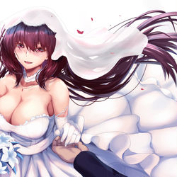 This is a pixiv picture whose title is スカサハ・ブライド.