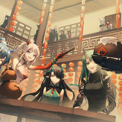 This is a pixiv picture whose title is 新春快乐.