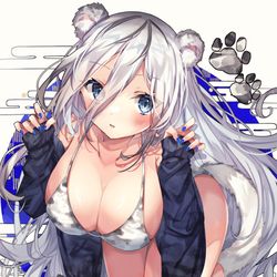 This is a pixiv picture whose title is 🐯.