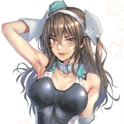 This is a pixiv picture whose title is 足柄.