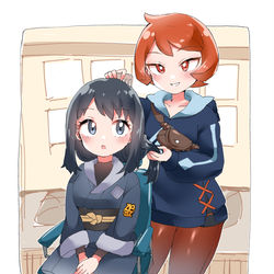This is a pixiv picture whose title is 髪結い.