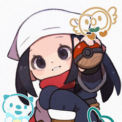 This is a pixiv picture whose title is ポケモンアルセウス.
