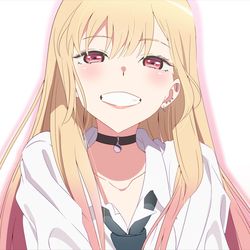 This is a pixiv picture whose title is 喜多川海夢さん.