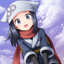 This is a pixiv picture whose title is 前かがみショウちゃん/ゴース(カオナシのすがた).