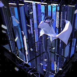 This is a pixiv picture whose title is Joker.