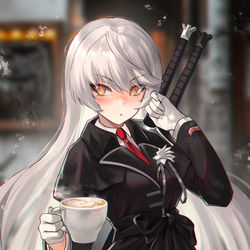 This is a pixiv picture whose title is さあ、コーヒー。.