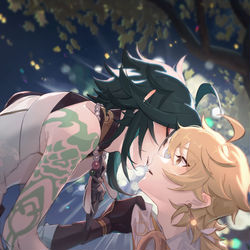 This is a pixiv picture whose title is 回应.