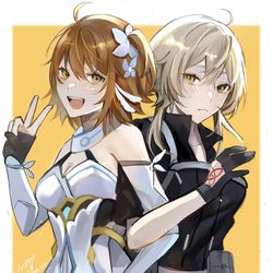 This is a pixiv picture whose title is 衣装チェンジ！.