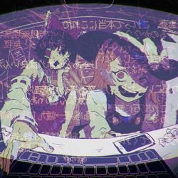 This is a pixiv picture whose title is ホラーゲーム実況.
