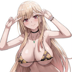 This is a pixiv picture whose title is 喜多川 海夢.