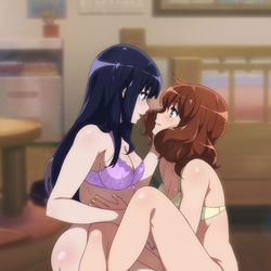 This is a pixiv picture whose title is (´• ω •`) <3.