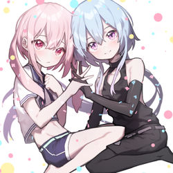 This is a pixiv picture whose title is アンセル&ミズキ.