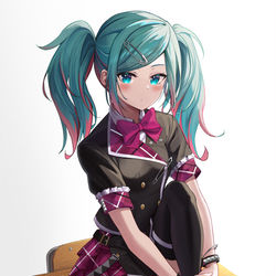 This is a pixiv picture whose title is Leo/need ミク.