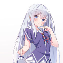 This is a pixiv picture whose title is 俺の彼女と幼なじみが修羅場すぎる 夏川真涼.