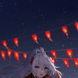 This is a pixiv picture whose title is 新年快乐.