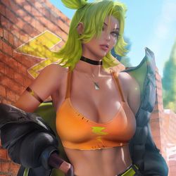 This is a pixiv picture whose title is ゼリ Zeri casual 泽丽.